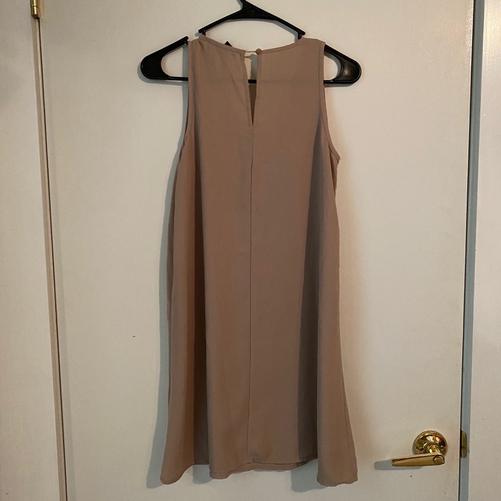 Tan dress